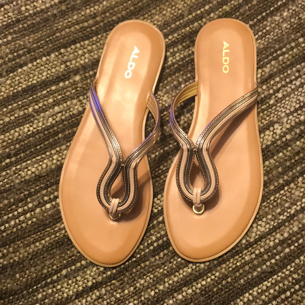 ORIETTA Nude Sandals // ALDO // Size 7.5